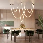 Подвесной светильник  36W Белый дневной 043375 SP-TROPIC-BUILT-TRIMLESS-R18-L2500 220V IP20 фигурный черный