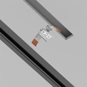 Держатель пружинный встраиваемый для однофазного трека TRA002HR-11B Unity серебро
