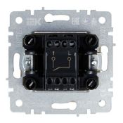 Выключатель встраиваемый одноклавишный IEK BRITE BR-V10-0-10-K10 ВС10-1-0-БрКр бежевый