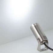 светильник   8W Белый 032756 KT-WATER-R44 12V IP68 круглый накладной для фонтанов и бассейнов серебристый