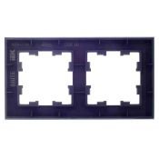 Рамка стеклянная 2 поста IEK BRITE BR-M22-G-K45 РУ-2-2-БрТБ бронза