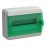 Корпус пластиковый TF5-KP72-N-12-65-K03-K06 КМПн-12 IP65 зеленая прозрачная дверь TEKFOR IEK