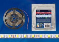 Светодиодная лента Белый 5060 12V 14.4W/m 60Led/метр UL-00004372  ULS-M25 10mm IP20  6500K PROFI