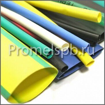 Термотрубка ( 24.0/8.0) красный с клеевым слоем 1.0м