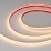 Светодиодная лента Белый теплый CSP 24V  7.2W/m 400Led/метр  герм (PS - силиконовая экструзия) 041700 COB-PS-X400-7mm 2700K IP67