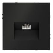 Розетка компьютерная встраиваемая VOLTUM S70 RJ45 кат.6 черный матовый