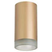 Накладной светильник Lightstar без лампы R44030 RULLO HP16  GU10 цилиндр золото/матовый