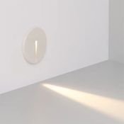 светильник  3W Белый теплый 050874 LT-TIE-R120 220V круглый встраиваемый  белый