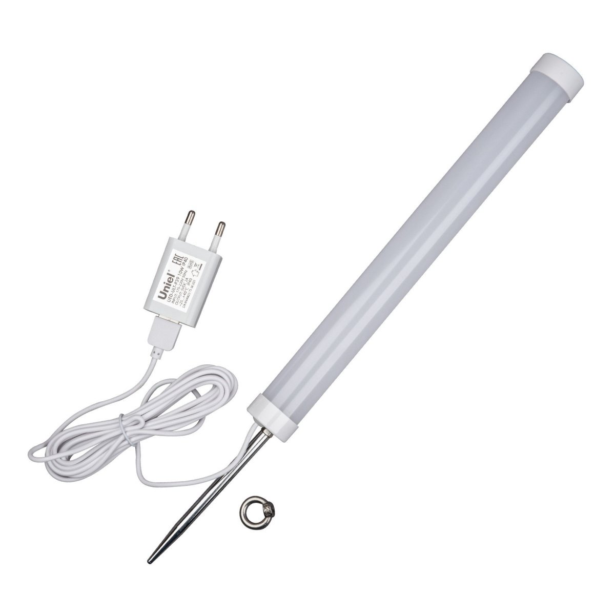 Фитосветильник   6W UL-00009112 ULT-P39-6W-SPLE IP40 WHITE 3M RRP06C00 линейный на колышке спектр для фотосинтеза IP40