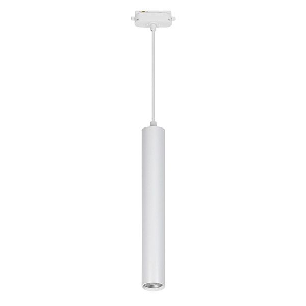 Трековый светильник однофазный 12W Белый дневной ULB-H10-12W-4000K WHITE 36deg на шинопровод белый UL-00009125