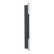 Рамка стеклянная 1 пост IEK SKANDY SK-M12-G-K53 SK-F21G графит