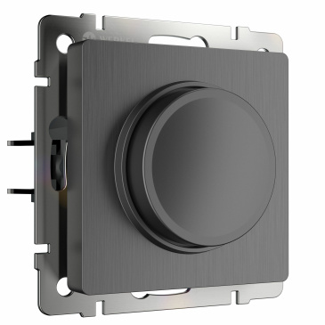 Диммер WERKEL  WL04-DM600 / W1142004 графит рифленый