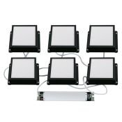 светильник  42W Белый дневной Грильято UL-00012834 ULP-1010-42W-4000K IP54 GRILYATO OPAL BLACK KIT06 квадратный черный (6шт)