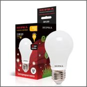 светодиодная лампа шар  A55 Белый дневной  5.5W Supra SL-LED-A55-5.5W/4000/E27  6450 Уценка!!!