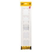 Рамка пластик 5 постов IEK BRITE BR-M52-K01 РУ-5-БрБ белый