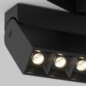 Трековый светильник 20W Белый теплый TR077-2-20W3K-B Точки / Points Rot Gravity 3000K чёрный