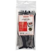 Стяжка кабеля 3.6 х 200мм 07-0201 чёрн. (100 шт.)