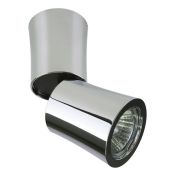 Накладной светильник Lightstar без лампы 214454 ROTONDA HP16 IP20 GU10 цилиндр поворотный хром