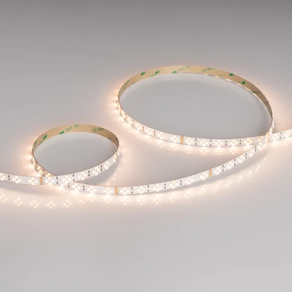 Светодиодная лента Белый теплый 2835 24V 20W/m 240Led/метр 038400 RT-A240-10mm 24V Warm-MIX