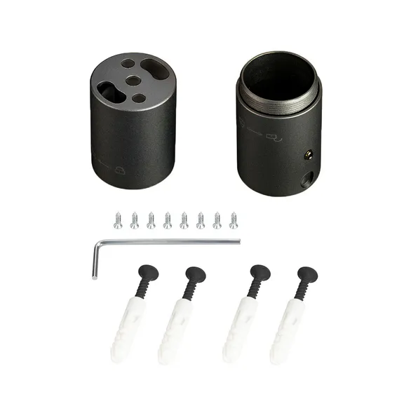 Крепление для гибкого неона Крепление MOONLIGHT-VT-CEILING-DL-D25 Black 048401