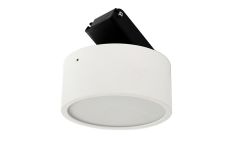 Накладной светильник   7W Белый теплый IMD-YA-0010AR-WH-WW 220V поворотный круглый белый
