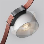 Светильник Белый теплый 12W Чаша/Cup Parity 36deg TR124B-12W3K-M-W подвесной для текстильной системы белый
