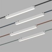 Трековый светильник  24W Белый-MIX BELTY SMART LINEAR DK5676-WH IP20 на шинопровод белый/черный