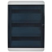 Корпус пластиковый TF5-KP72-N-54-65-K03-K02 КМПн-54 IP65 черная прозрачная дверь TEKFOR IEK