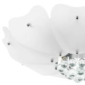 Люстра накладная Lightstar без лампы Lobo 804020 6х40W G9 круглая матовое стекло