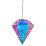 фигура светодиодная РАДУЖНЫЙ БРИЛЬЯНТ UL-00011057 ULD-R507 3АА DIAMOND