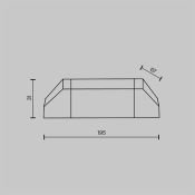блок питания диммируемый (AC-DC) 24V  150W 734008 TRIAC IP20 пластик