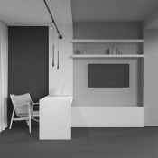 Трековый светильник  7W Белый теплый Стан/Waist Elasity 38deg TR167-1-7W3K-M-B на шинопровод черный