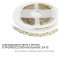 Светодиодная лента Белый дневной 2835 24V 26W/m 240Led/метр 00-314 PRO 10мм IP20