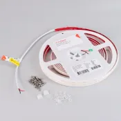 Светодиодная лента  Белый 2835 24V 25W/m 304Led/метр герм (SEW - матовое силиконовое покрытие) 045215  RTW-SEW-A304-10mm 6000K IP65