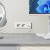 Розетка встраиваемая компьютерная  одиночная WERKEL Ethernet  RJ-45 W5120001 белый матовый