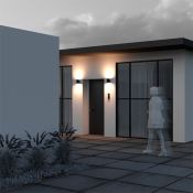 светильник  10W Белый теплый SHIM O303WL-L10GF3K 230V IP65 цилиндр накладной графит