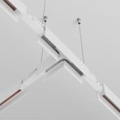 Коннектор питания Т-образный Exility TRA034CWT-42W белый