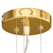 Люстра подвесная Lightstar без лампы 758162 DIAFANO 16х40W G9 золото