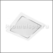 Встраиваемый светильник   5W Белый  Marella VLS- 5 220V IP44 квадратный белый Уценка!!!