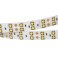 Светодиодная лента Белый теплый 5060 24V 28.8W/m 120Led/метр 021470(2) RT-B120-15mm 3000K CRI98