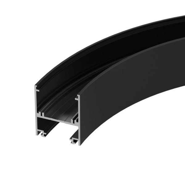 алюминиевый профиль SL-ARC-5060-D1000-A90 (дуга 1 из 4) BLACK радиусный 029268