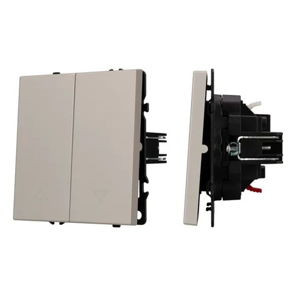 Механизм выключателя управления шторами 059434 SWT-NOBE-MKR2-SFPL-CA кашемир