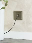 Рамка пластик 1 пост IEK BRITE BR-M12-44-K37 РУ-1-БрШ-44 шампань IP44