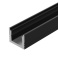 алюминиевый профиль S-LUX SL-MINI-8-H6-2000 ANOD BLACK 030522