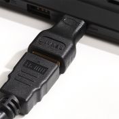 Переходник гнездо HDMI - штекер mini-HDMI