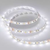 Светодиодная лента MIX 12V  9.6W/m RT-A120-8mm  Белый-MIX 2x(3528,600 LED,LUX) 013126(2)