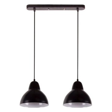 Подвесной светильник без лампы 16-67 2019/2 2x40W E27 фигурный черный