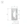 Архитектурный силиконовый профиль WPH-FLEX-0612-SIDE-S8-10m BLACK 045785