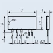 микросхема К293КП11БП /5П19Б1/