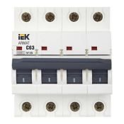 Автоматический выключатель 4-пол. 63А M10N C 10kA AR-M10N-4-C063 ARMAT IEK